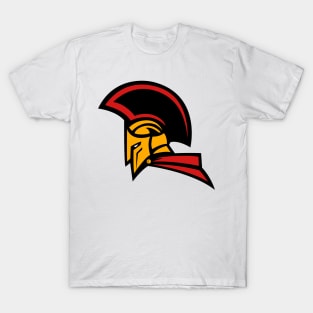 Spartan Warrior Helmet Logo T-Shirt